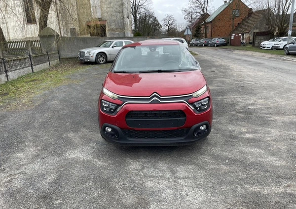 Citroen C3 cena 27500 przebieg: 4700, rok produkcji 2022 z Krotoszyn małe 379